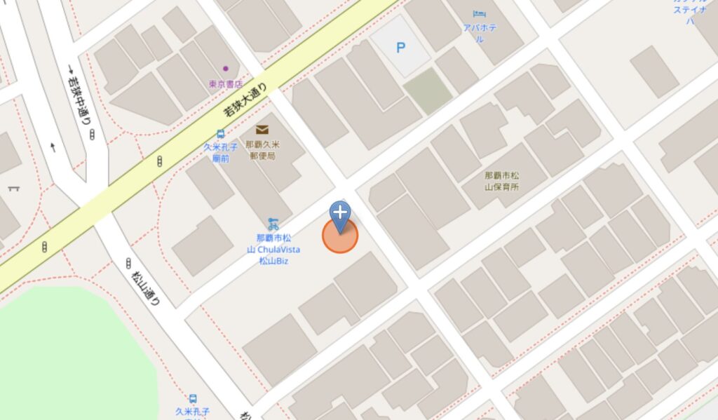 那覇市松山｜れおん運転代行の所在地